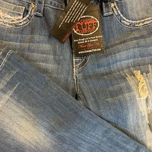 Brand new cowgirl tuff jeans! Fearless bling!